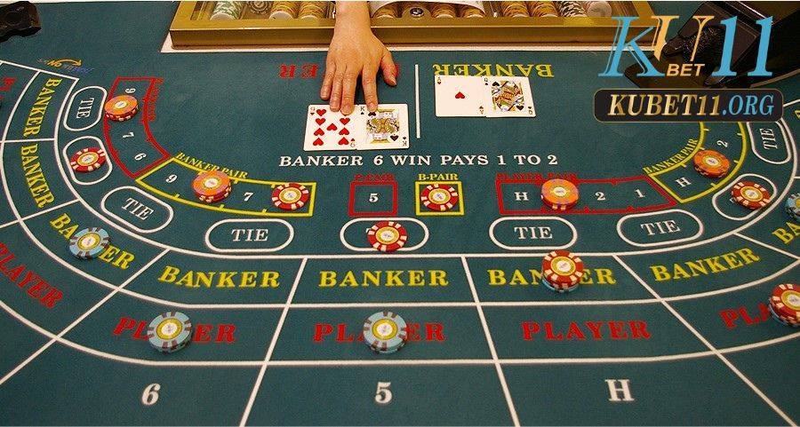 Luật chơi Baccarat Kubet11 đơn giản